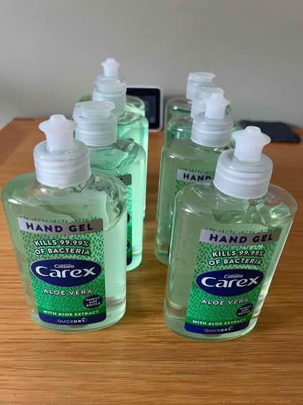 Photo of free 8 bottles of Carex Aloe Vera hand sanitizer (Emerson Valley MK4) #1