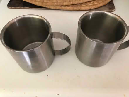 Photo of free 2 metal cups (Reading West RG1) #1