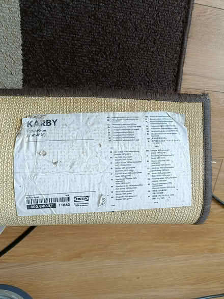 Photo of free IKEA Karby rug (Pelaw) #1