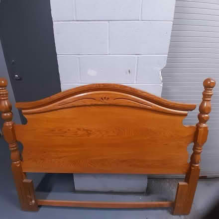 Photo of free Real wooden headboard (1531 Pine Saint louis) #1