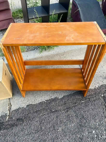 Photo of free Small Wood Shelf (Tramway/Copper) #1