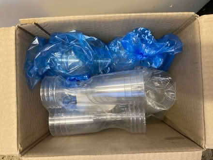 Photo of free Box of plastic party wine glasses (Purley CR8) #1