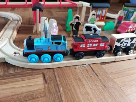 Photo of free Wooden Toy Train Set (Kempshott, Basingstoke) #2