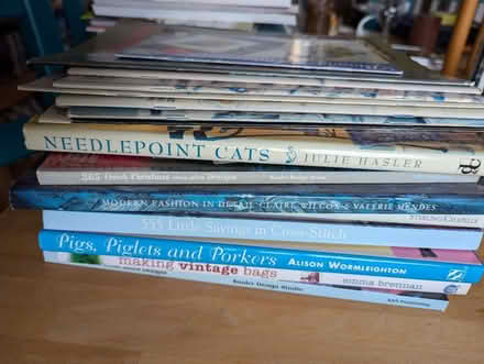 Photo of lework books and cross stitch patterns (Brampton PE28) #1