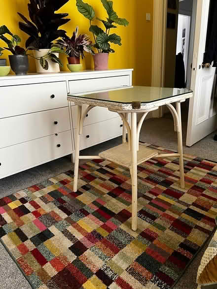 Photo of free Lloyd loom table (Tynemouth NE30) #1