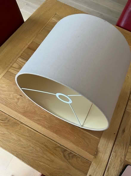 Photo of free Beige linen lampshade (SK7) #2