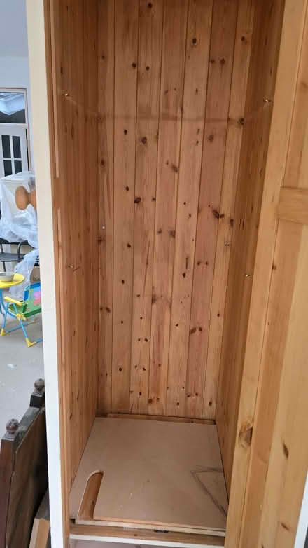 Photo of free Large solid pine cupboard (New Bradwell MK13) #4