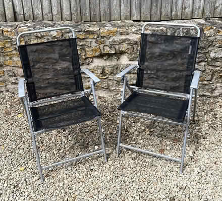 Photo of free 2 folding chairs (Near Evercreech BA4) #2