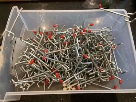 Photo of free Peg board hooks (Lower Green TN2) #1
