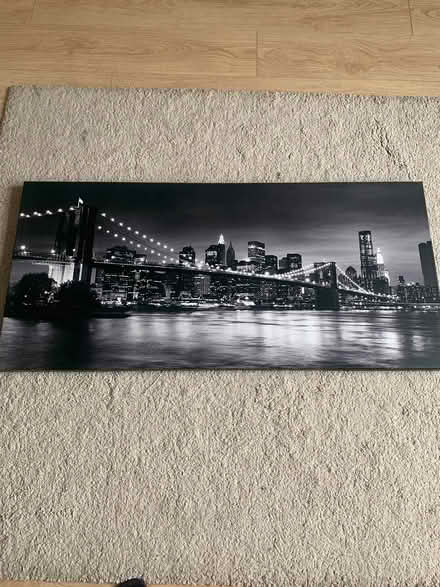 Photo of free Large canvas print (London N21) #1