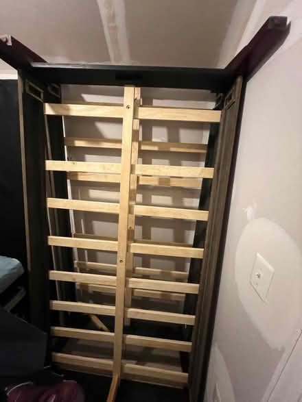 Photo of free Two twin bed frames with platforms (Falls Church) #2