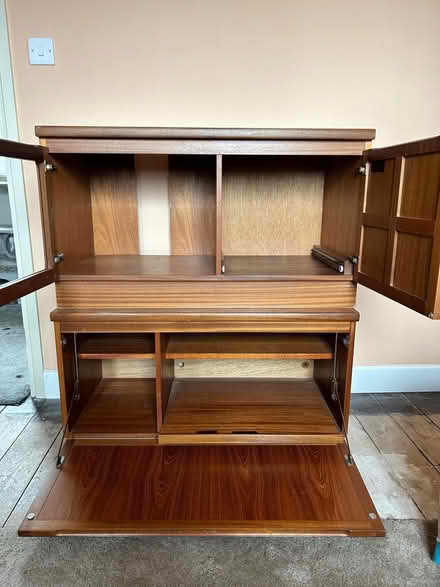 Photo of free Two Mid-Century Low Cupboards (Warminster BA12) #3