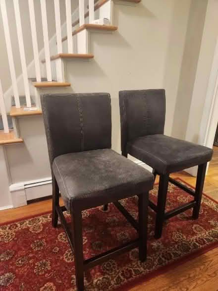 Photo of free 2 Counter height stools (West Concord MA) #1