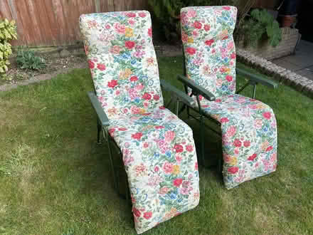 Photo of free Reclining Garden Chairs (Littleover DE23) #1