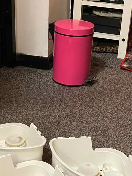 Photo of free Small bin and ikea storage shelf (Hammersmith) #3