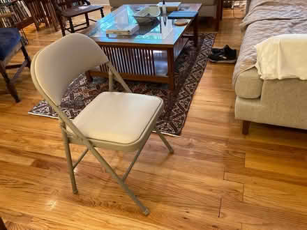 Photo of free Set of 4 folding chairs (Upper West Side) #2