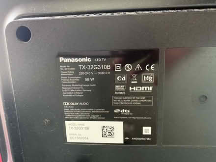 Photo of free 32 Inch Panasonic TV (Edmonton N9) #2