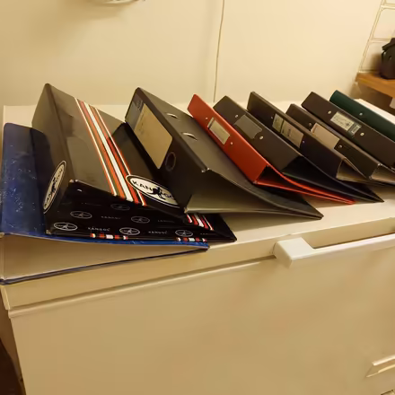 Photo of free A4 ring files (Fords Farm RG31) #3