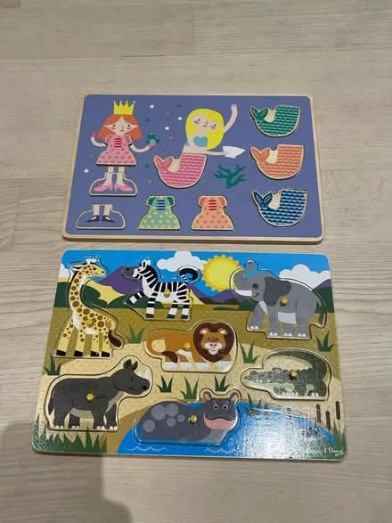 Photo of free 2x wooden puzzles (SW8 Battersea) #1