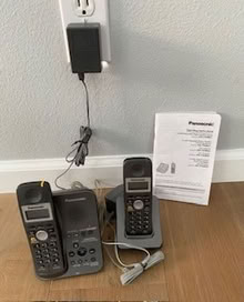 Photo of free Panasonic Cordless Phone System (Sunnyvale 94087) #1