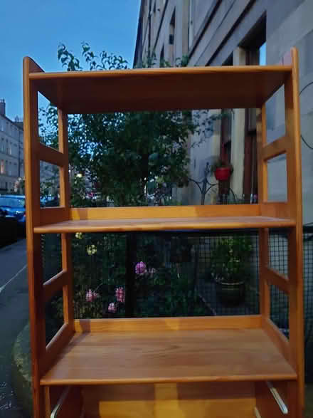 Photo of free Wooden shelf unit (EH3 Tollcross) #2