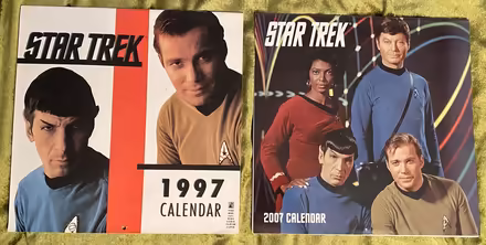 Photo of free 2 old Start trek calendars (near Enloe High School) #1