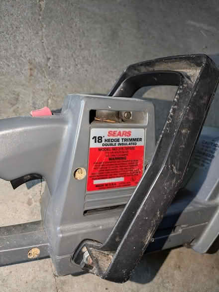 Photo of free Hedge Trimmer (West Kingston) #2