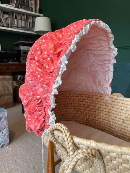 Photo of free Moses basket on rocking stand (Nr. St Ann’s Well BN3) #3