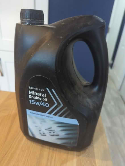 Photo of free Diesel engine oil 15w/40 (Heaton NE7) #2