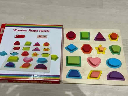 Photo of free Wooden shape puzzle (SW8 Battersea) #1