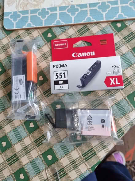 Photo of free Canon Pixma Ink Cartridges 551 + 550 (Epping CM16) #1