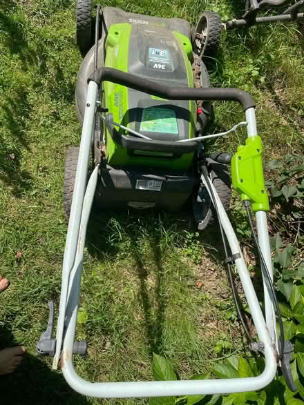 Photo of free Broken electric lawn mower (West acton) #1