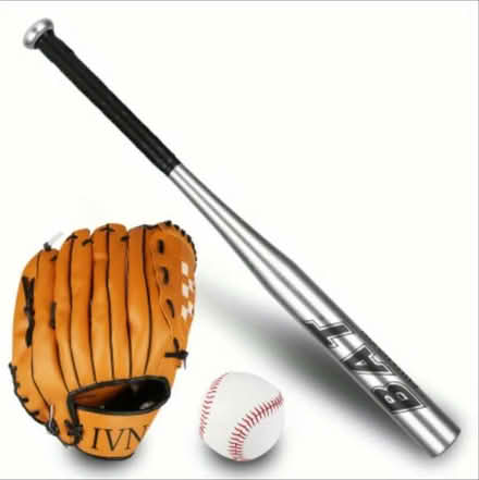 Photo of Bat, gloves, baseball (Queens) #1
