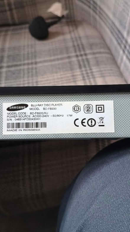 Photo of free Blue ray player (Blackwater) #2