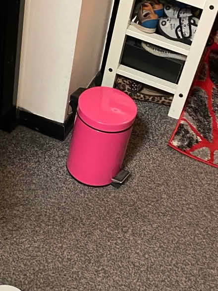 Photo of free Small bin and ikea storage shelf (Hammersmith) #2