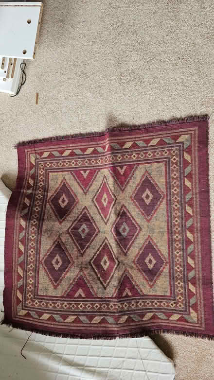 Photo of free 2 Woven fabric cushion covers / mini rugs? (Jericho OX1) #4