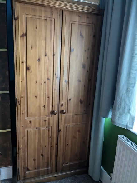 Photo of free solid pine wardrobe (BR2) #1