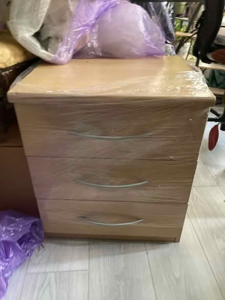 Photo of free Bedside chest of 3 drawers (Nr22SQ) #1
