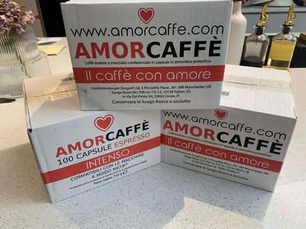 Photo of free 300 coffee capsules for Lavazza coffee machine (Great North Park NE13) #1