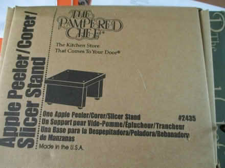 Photo of free apple peeler and stand (West Carleton - Carp) #2