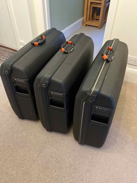 Photo of free Samsonite Suitcases x3 (Rowtown, Addlestone) #1