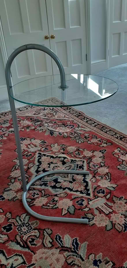 Photo of free Glass-topped side table (GL6 (GL6 (GL6 (Chalford)) #1