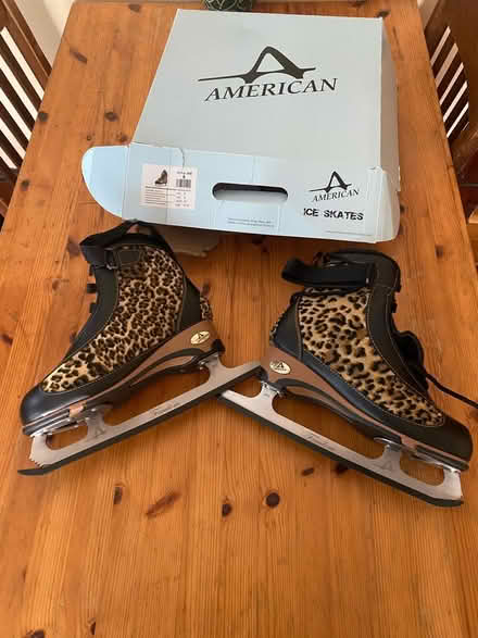 Photo of free Women’s ice skates, sz 9 (Belmont) #2