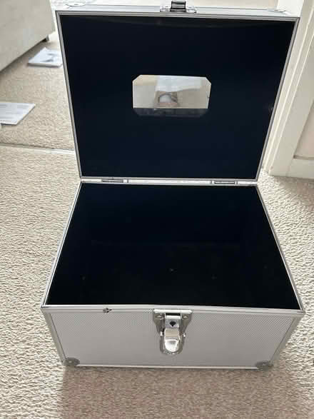 Photo of free Small metal beauty case (Peacehaven) #1