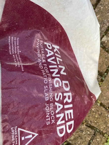Photo of free Half Bag of Kiln Dried Paving Sand (Bassingham LN5) #1
