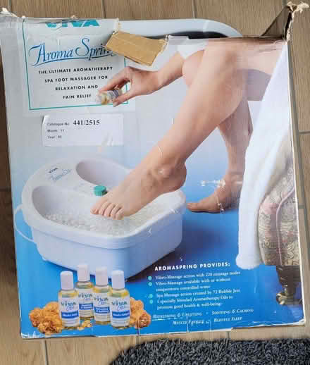 Photo of free Foot spa (Woodley RG5) #2