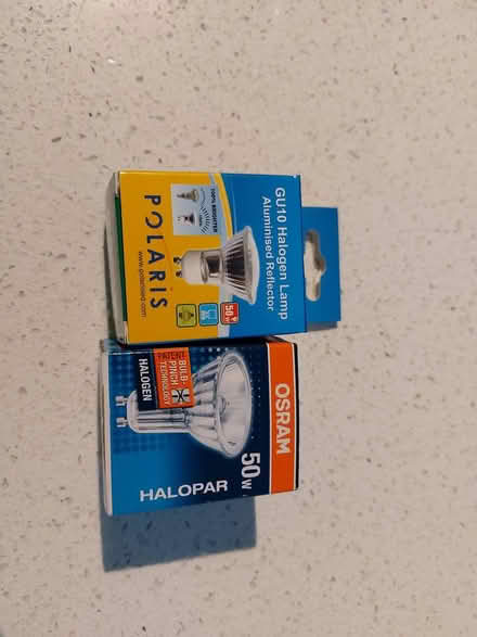 Photo of free 50W Halogen GU10 bulbs (Dorking) #1