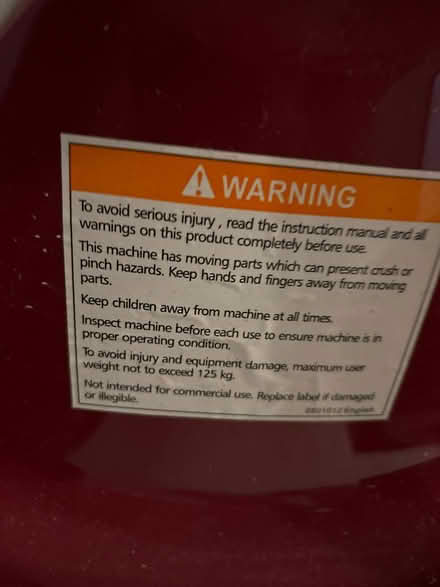 Photo of free An machine (Great Oakley CO12) #3