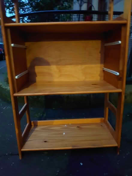 Photo of free Wooden shelf unit (EH3 Tollcross) #3