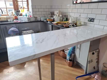 Photo of free wooden breakfast bar (Burntwood CHASE ROAD) #1